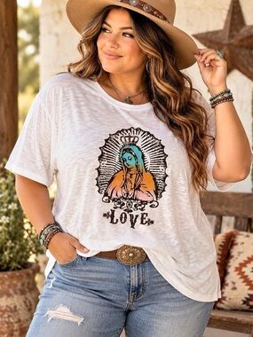 Love Guadalupe white T-Shirt